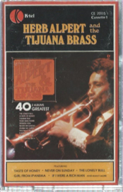 MC - HERB ALPERT and the TIJUANA BRASS ‎– 40 GREATEST – 2 x MC - 1977 (♪)