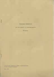 Ruilverkaveling Walcheren – Voorontwerp e.d. – 1989-1990