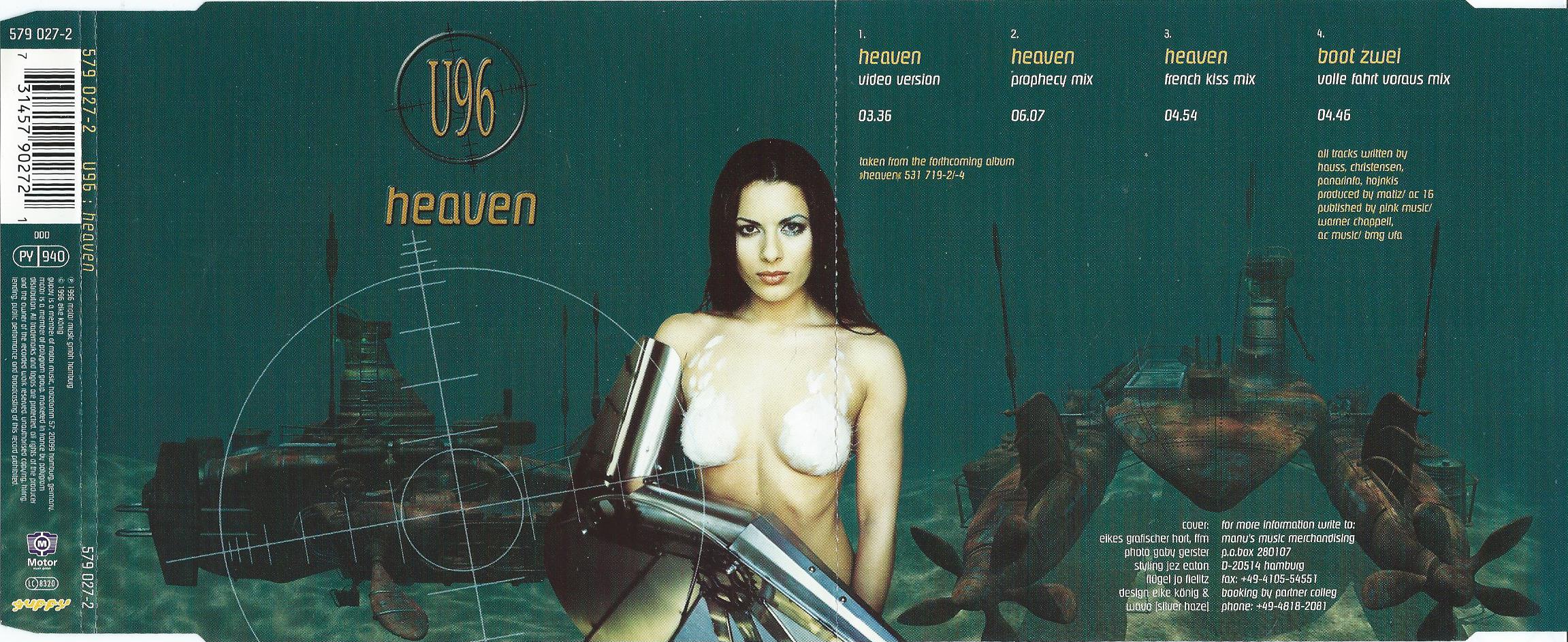 CD – Maxi-Single – U96 - Heaven - 1996