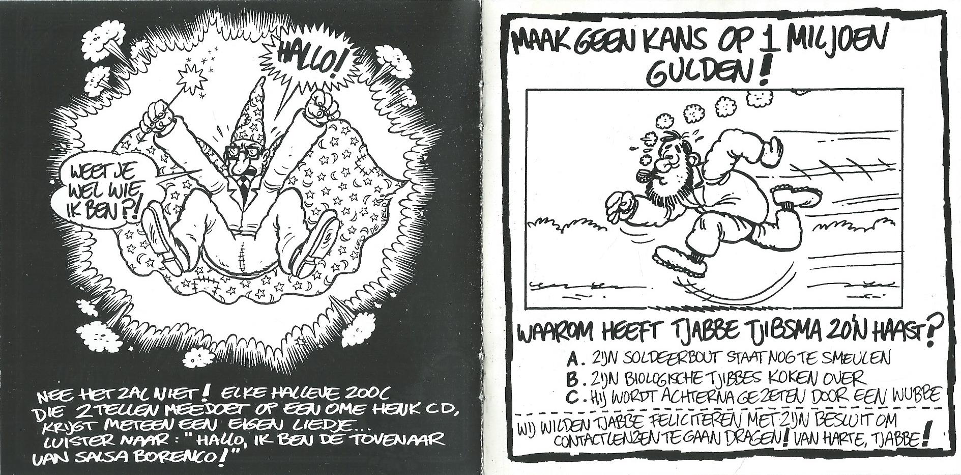 CD – OME HENK – OME HENK en de tovenaar van Salsa Borenco - 1997