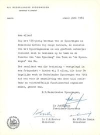 DE TREIN HOORT ERBIJ – Marie-Anne Asselberghs e.a. - 1964
