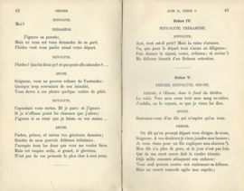 PHÈDRE – TRAGÉDIE EN CINQ ACTES - J. RACINE – ca. 1910