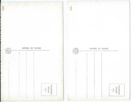 Kaarten setje 69 - 2 stuks - ca. 1950