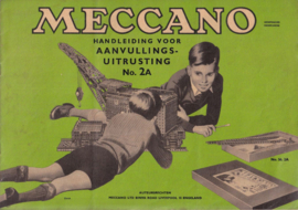 MECCANO - HANDLEIDING VOOR AANVULLINGSUITRUSTING No. 2A – 1956