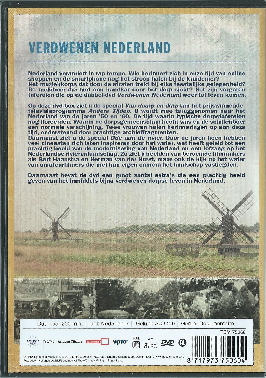 DVD – VERDWENEN NEDERLAND – 2 DVD - 2012