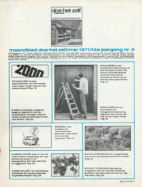 doe het zelf – in huis en tuin – nr. 8 mei 1971