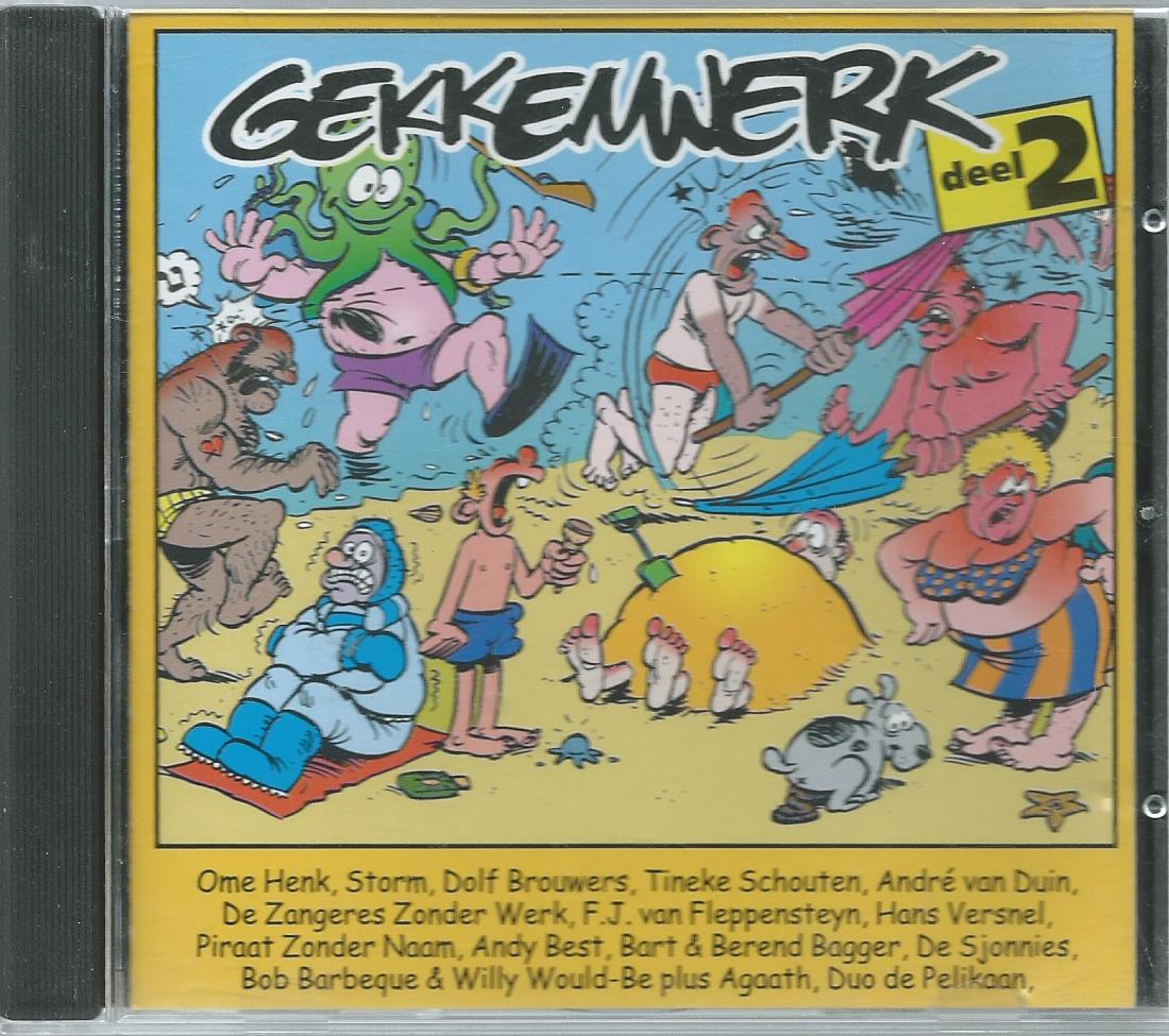 CD – GEKKENWERK deel 2 - 1998