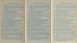 HAARLEMSE VOORDRACHTEN – 3 STUKS – 1983-1985