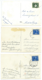 SET van 3 ansichtkaarten – Veluwe - 1955