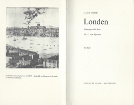 GIDS VOOR LONDEN – Dr. L. van Egeraat - 1970