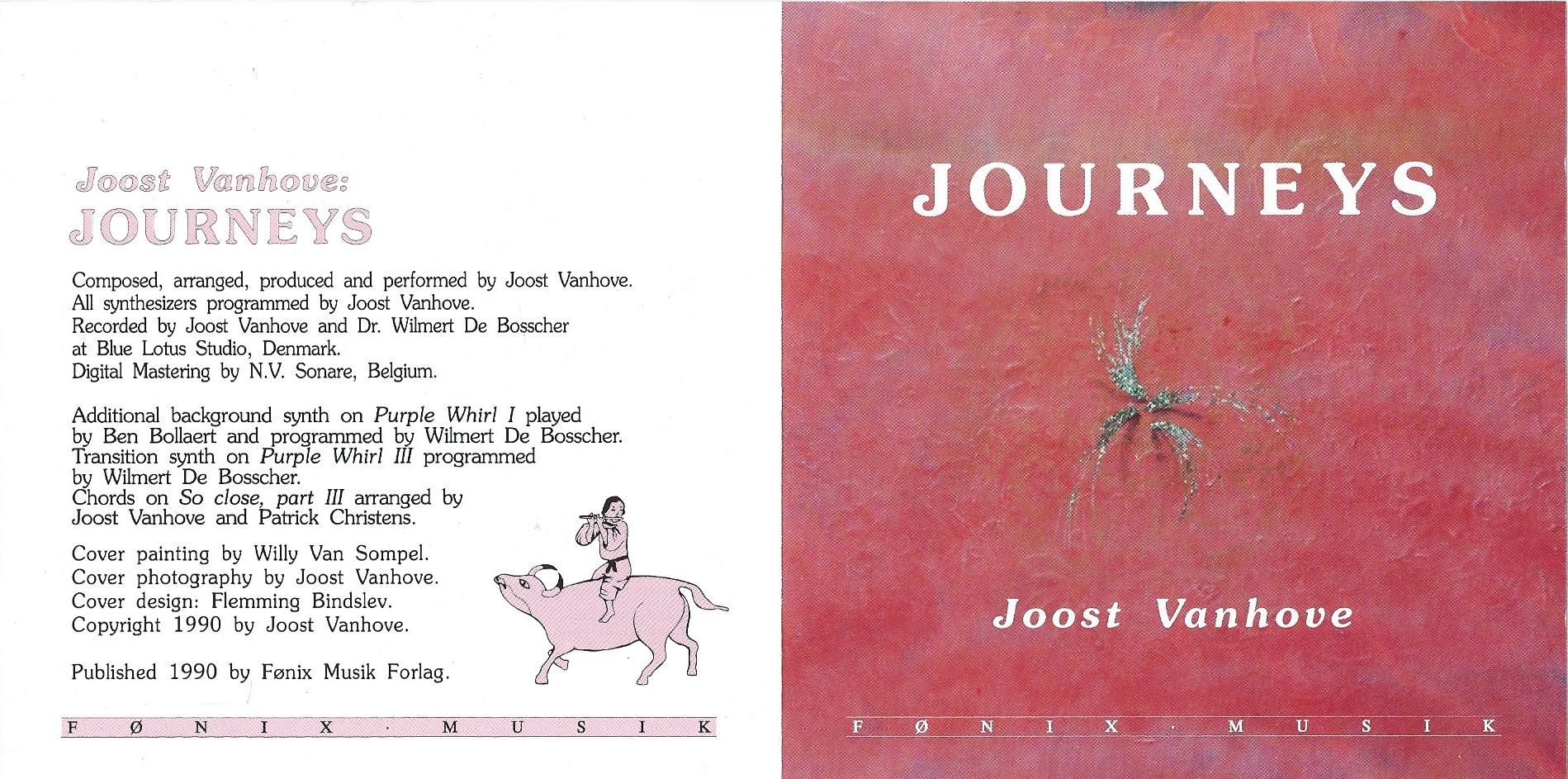 CD – JOOST VANHOVE – JOURNEYS - 1990