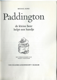 Paddington de kleine beer helpt een handje – MICHAEL BOND - 1973