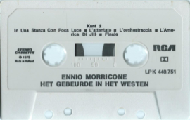 MC – ENNIO MORRICONE - HET GEBEURDE IN HET WESTEN  - 1975