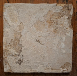 Antieke tegel – Delft, zeilbootje (hoeker) – ca. 17e eeuw