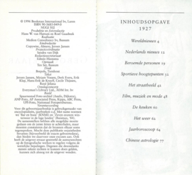 1927 - Uw Geboortejaar – Jeroen Jansen e.a. - 1996
