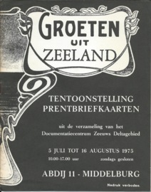 GROETEN UIT ZEELAND - brochure - 1975