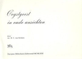Oegstgeest in oude ansichten – mr. B.C. van Krieken - 1971