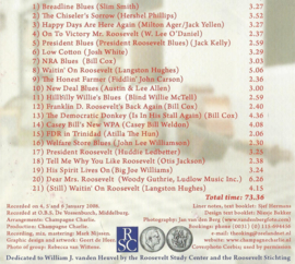 CD – Waitin' On Roosevelt - Champagne Charlie - 2008