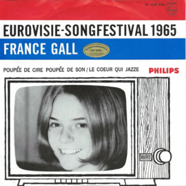 FRANCE GALL – POUPÉE DE CIRE POUPÉE DE SON / LE COEUR QUI JAZZE – 1965 (♪)
