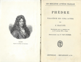 PHÈDRE – TRAGÉDIE EN CINQ ACTES - J. RACINE – ca. 1910