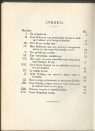 ROBINSON CRUSOË - OPNIEUW VERTELD DOOR HENRIËTTE BLAAUW - 1934