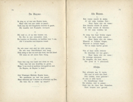BLOEMLEZING UIT DE VOLKSDICHTEN – DR. J.P. HEIJE - 1909