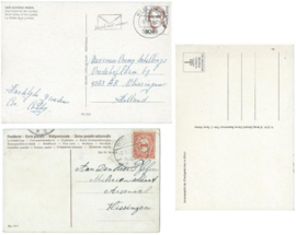 SET van 3 ansichtkaarten – Duitsland
