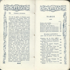 MISSEL des Saints - 1901