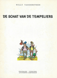 ROBERT EN BERTRAND – DE SCHAT VAN DE TEMPELIERS WILLY VANDERSTEEN – 1977