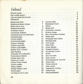 50 barbecue-recepten – BEN J. KUYPER - 1970