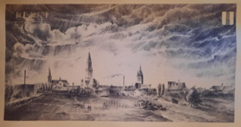 2 prenten van DELFT - Johan D. Scherft (1891-1969)