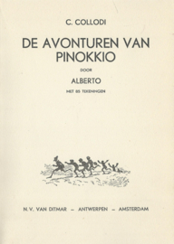 DE AVONTUREN VAN PINOKKIO – C. COLLODI – ca. 1941