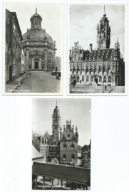 SET van 3 ansichtkaarten – Middelburg