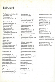 lekkere fondues – Horst Scharfenberg - 1974