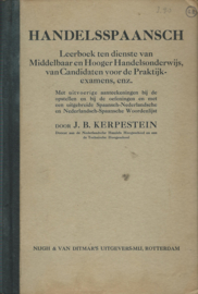 HANDELSSPAANSCH – J.B. KERPESTEIN – 1924