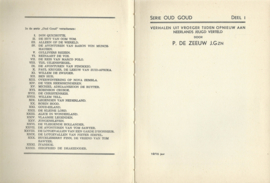 DON QUICHOTTE (- M. DE CERVANTES) - P. DE ZEEUW J.GZN – 1957