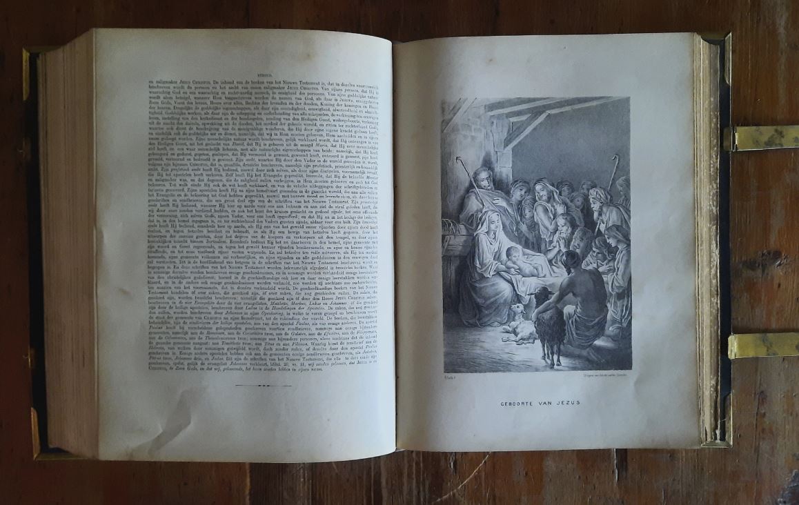 BIJBEL, DAT IS DE GANSCHE HEILIGE SCHRIFT ... – ca. 1900