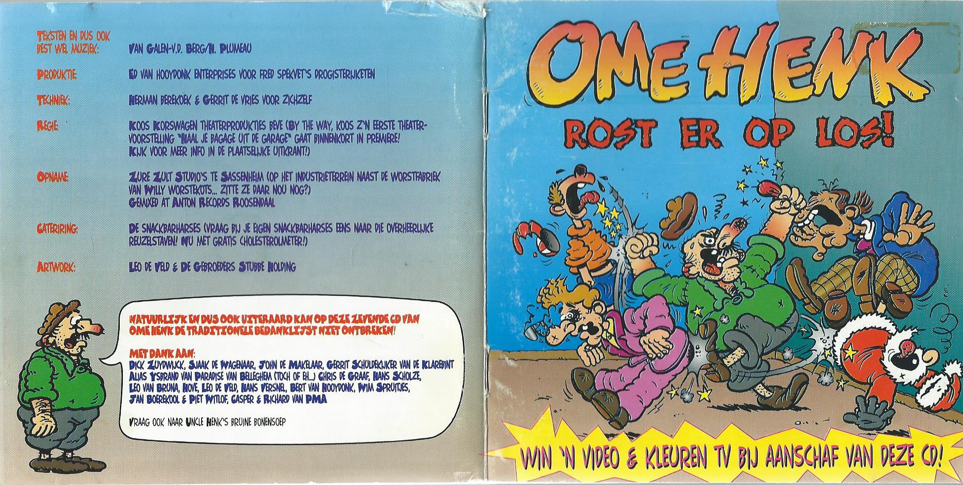 CD – OME HENK – OME HENK ROST ER OP LOS! - 1996