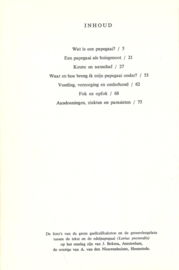 ONZE PAPEGAAI – JAN VAN RHEENEN - 1966