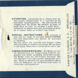 VIEW-MASTER beeldschijven – GERMANY - 2 stuks – 1954