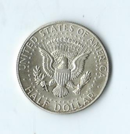 Kennedy Half Dollar, een Amerikaanse munt van 50 cent – 1964 - 2