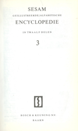 SESAM geïllustreerde/alfabetische ENCYCLOPEDIE – deel 2 en 3 – 1967