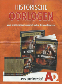 DVD – HISTORICHE OORLOGEN - Deel 01 - DE KRUISTOCHTEN - 2005