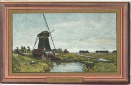 Ansichtkaart – IN ’T WATERLAND