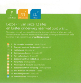 CD – tijdsporen – 12 verhalen die het verleden doen herleven – 2008