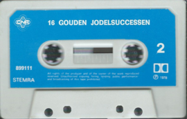 MC – Various - 16 GOUDEN JODELSUCCESSEN  – jaren ‘80