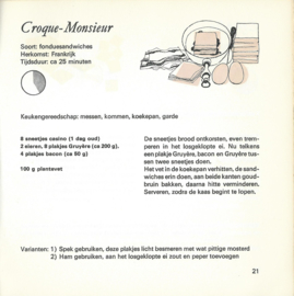 30 fonduerecepten – BEN J. KUYPER - 1966