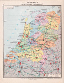 KING ATLAS NEDERLAND – VOOR SCHOOL EN TOERISME - 1979