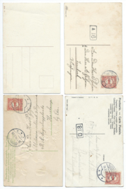 Kaarten setje 104 - 4 stuks - 1909-1910