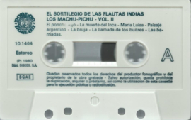 MC – LOS MACHU PICHU - El Sortilegio De Las Flautas Indias (vol. 2) - 1980